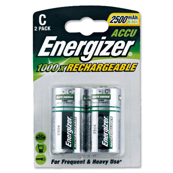 Energizer 626148 Nickel-Metal Hydride (NiMH) 2500mAh 1.2V rechargeable battery