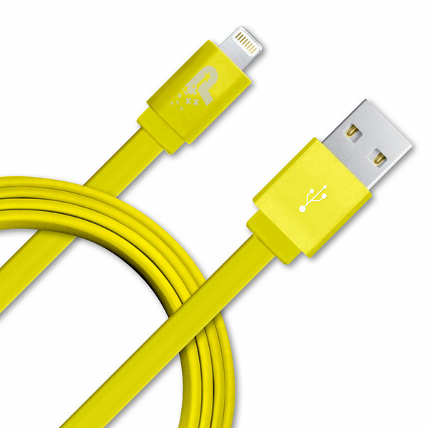 Patriot Memory PCALC3FTFYL 1м USB A Lightning Желтый кабель USB