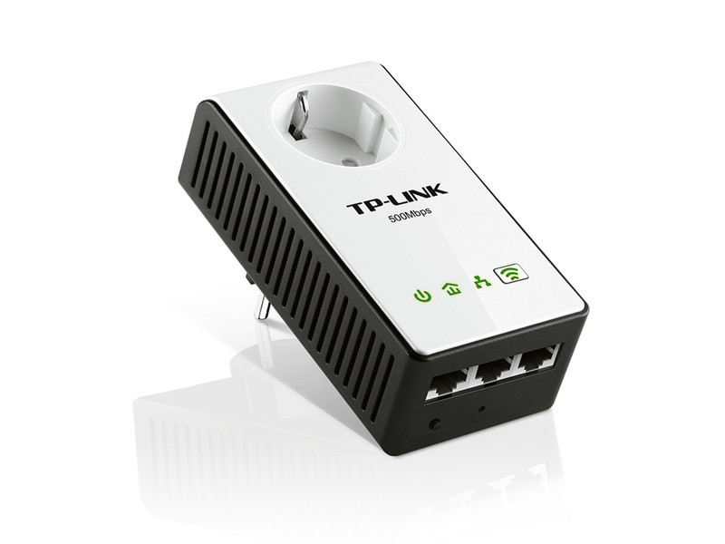 TP-LINK TL-WPA4230P Подключение Ethernet Wi-Fi Черный, Белый 1шт PowerLine network adapter