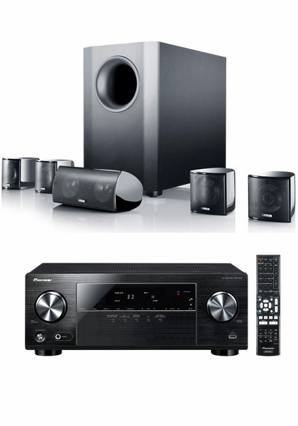 Pioneer VSX-323-K + Canton Movie 70