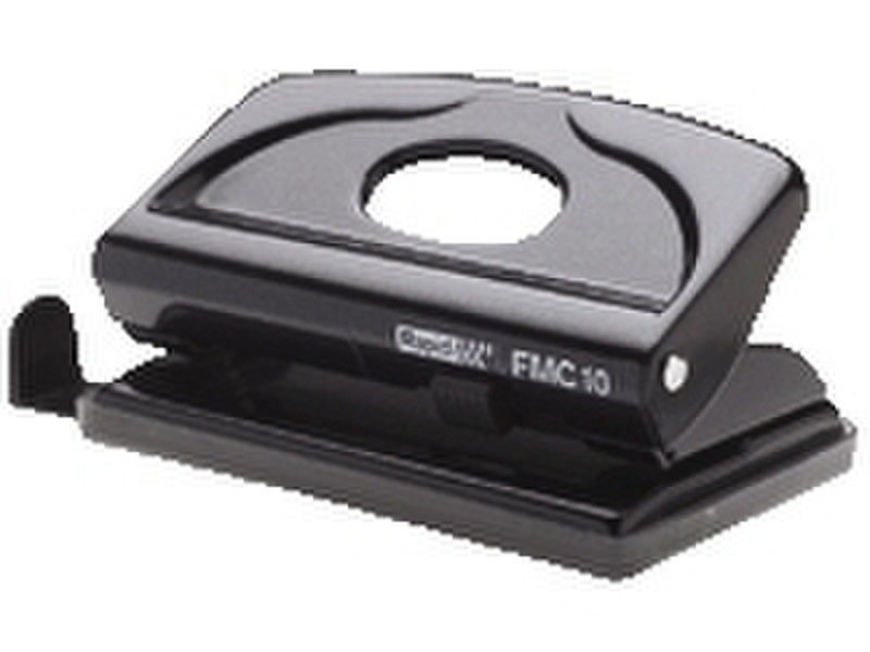 Rapid FMC10 Zwart 10sheets Black hole punch