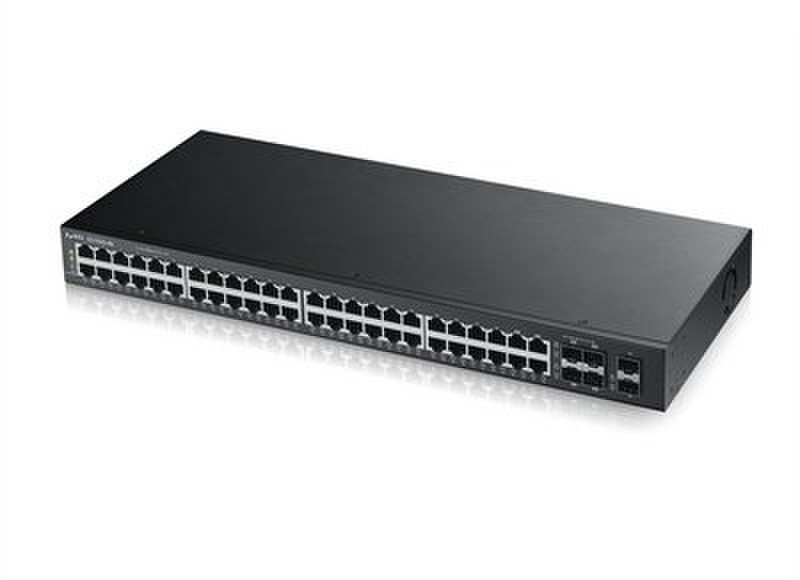 ZyXEL GS1900-48 L2 Gigabit Ethernet (10/100/1000) Schwarz