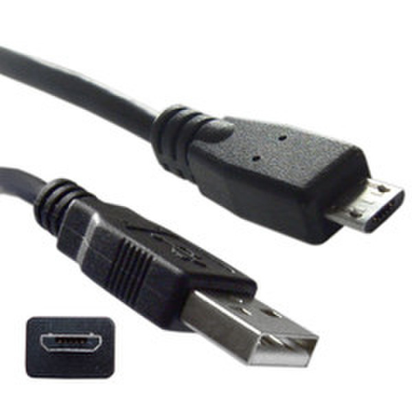 CableWholesale 10-Feet USB 2.0 Type A Male - Micro USB Male