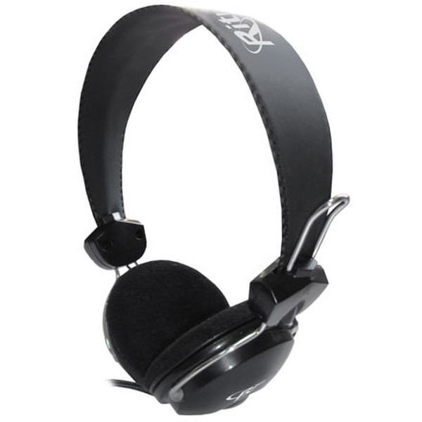 Ritmix RH-504 Ohraufliegend Kopfband Schwarz Kopfhörer