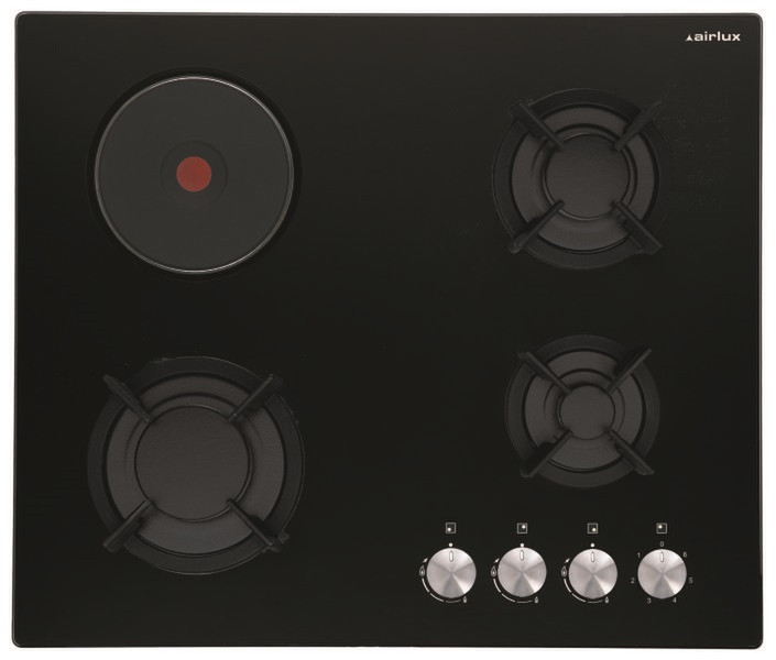 Airlux AV647HBK built-in Combi Black hob