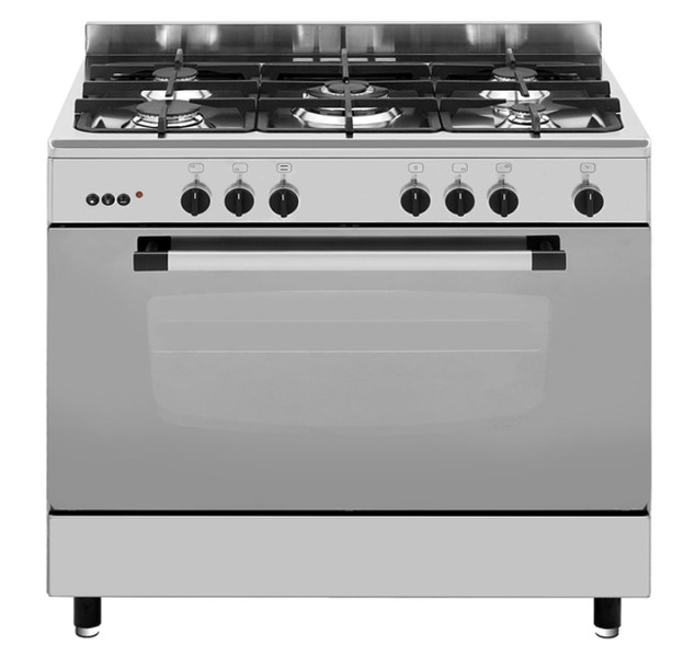 Airlux CC902GIX Freistehend Gas hob Edelstahl Küchenherd