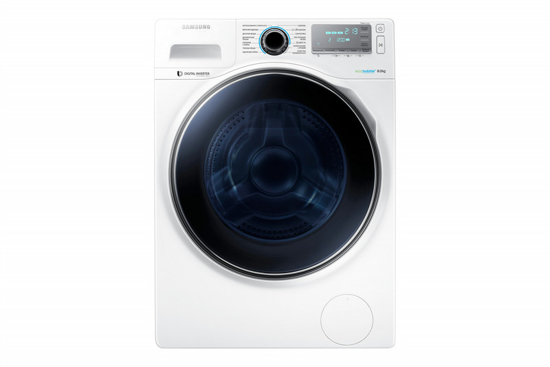 Samsung WW80H7410EW freestanding Front-load 9kg 1400RPM A-30% White washing machine