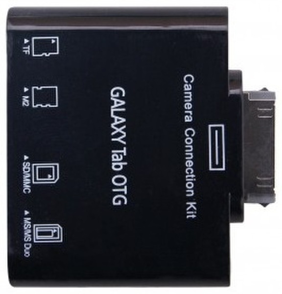 KLtrade 5901386778666 Samsung 30-pin Черный устройство для чтения карт флэш-памяти