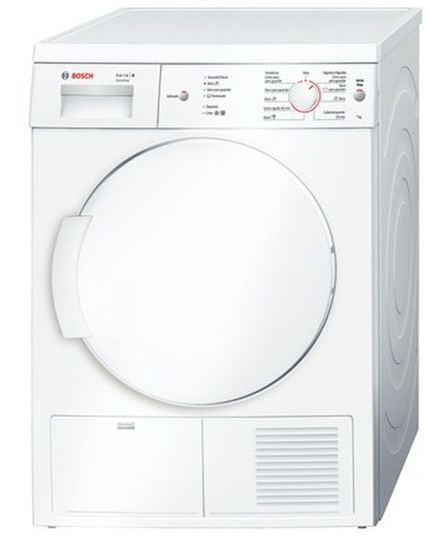 Bosch No WTE84107EE freestanding Front-load 7kg B White tumble dryer