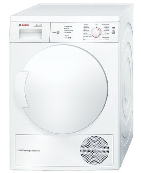 Bosch No WTW84101EE Отдельностоящий Фронтальная загрузка 7кг A++ Белый сушилка для белья