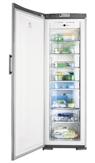 Airlux ARF23FAIX freestanding Upright 217L A+ Stainless steel freezer