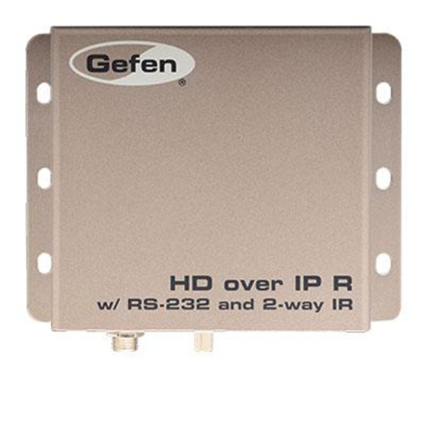 Gefen EXT-HD2IRS-LAN-RX AV transmitter Beige Audio-/Video-Leistungsverstärker