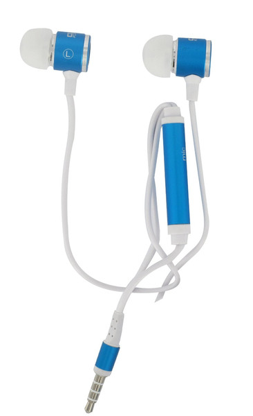 OXO XHSST35MEBL2 Binaural im Ohr Blau, Weiß Mobiles Headset