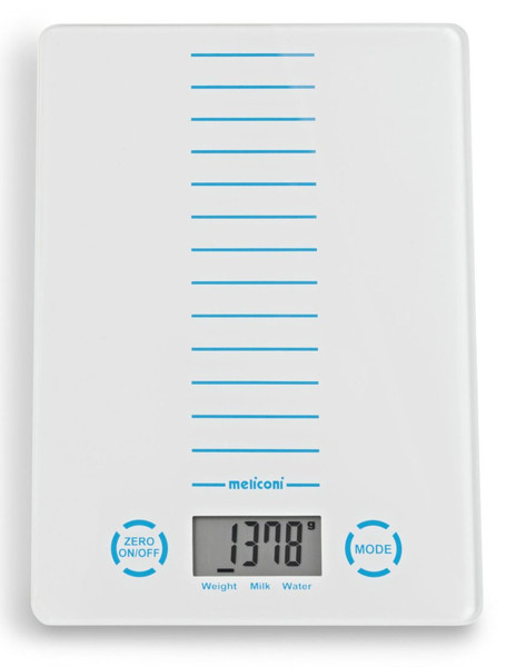 Meliconi 65510315295 Electronic kitchen scale Синий, Оранжевый кухонные весы