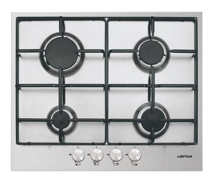 Airlux AT64IX built-in Gas Stainless steel hob