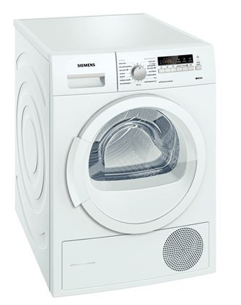 Siemens WT45W237EE freestanding Front-load 7kg A++ White tumble dryer