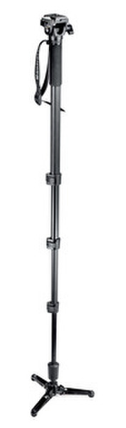 Manfrotto 560B Fluid Video Monopod W/HEAD Black tripod