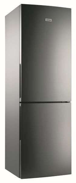 Airlux RC340PC freestanding 230L 80L A+ Stainless steel fridge-freezer