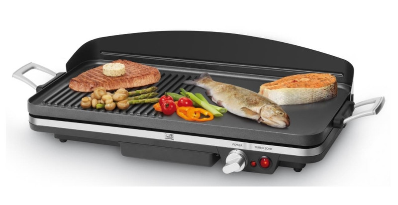 Fritel TG 2990 Grill Tabletop 1900W Black,Chrome,Stainless steel