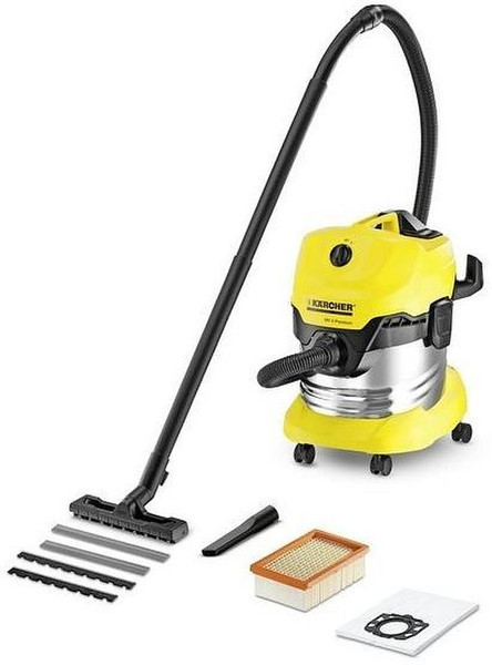 Kärcher WD 4 Premium Drum vacuum 20L 1100W Yellow