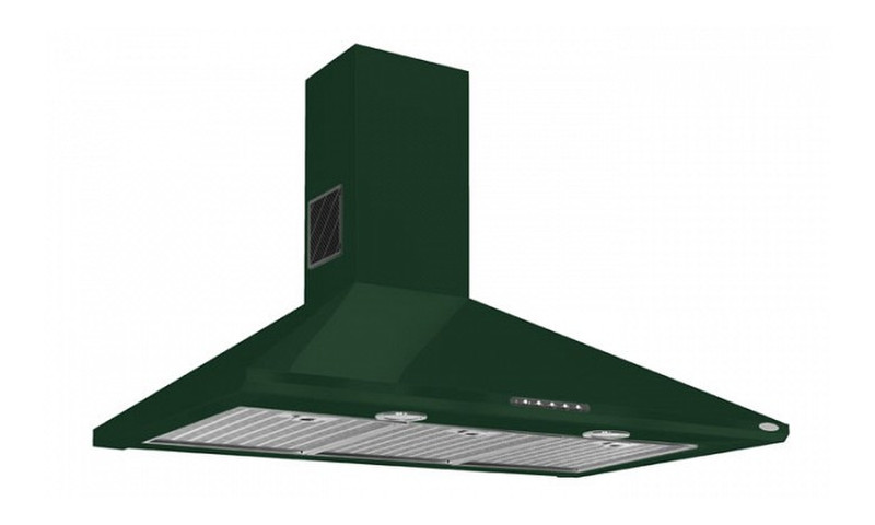 Boretti K660GR Wall-mounted 600m³/h Green cooker hood