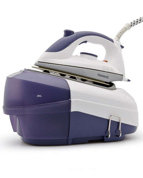 Homend 1112 JETSTEAM Steam iron Ceramic soleplate 2400W Violet,White