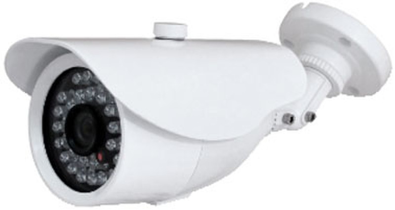 GBC 67.3770.51 CCTV security camera В помещении и на открытом воздухе Пуля Белый камера видеонаблюдения