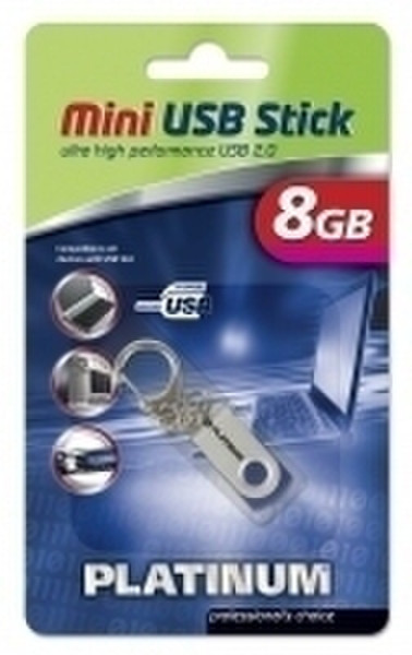 Intenso 4GB USB Premium 4ГБ USB 2.0 Cеребряный USB флеш накопитель