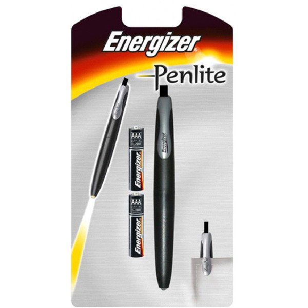 Energizer Penlight Hand flashlight Black,Silver