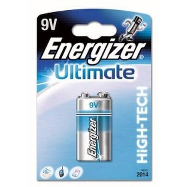 Energizer Ultimate 9V Щелочной 9В батарейки