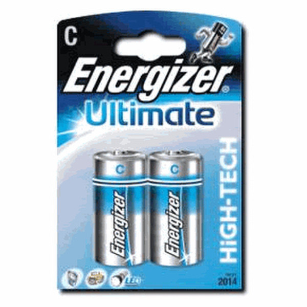 Energizer Ultimate C 2 - pk Щелочной 1.5В батарейки