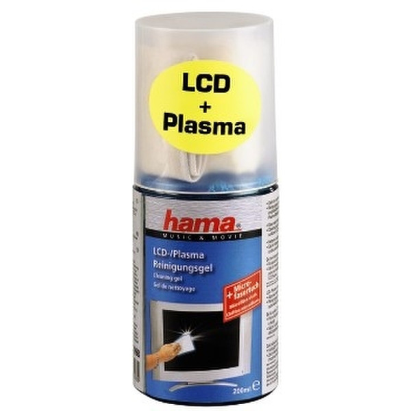 Hama LCD-/Plasma Bildschirm-Reinigungsgel mit Reinigungstuch LCD/TFT/Plasma Equipment cleansing wet/dry cloths & liquid