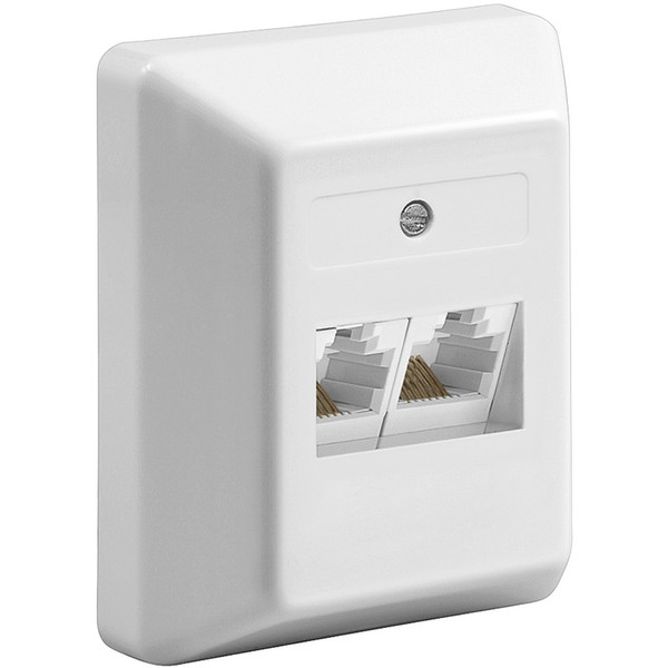 Wentronic 43547 RJ-45 White socket-outlet