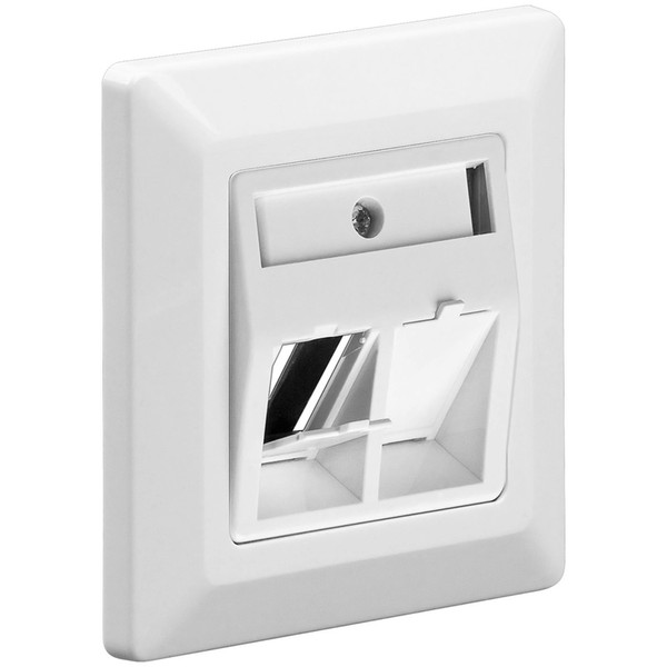 Wentronic 95902 RJ-45 White socket-outlet