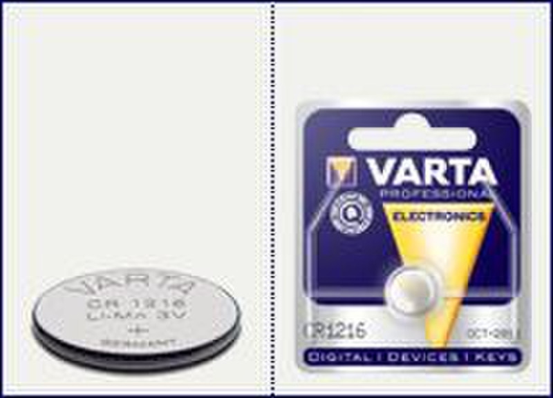 Varta CR1216 Литиевая 3В батарейки