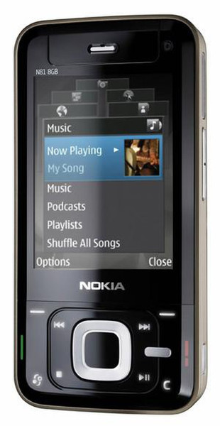 Nokia N81 Single SIM Brown smartphone