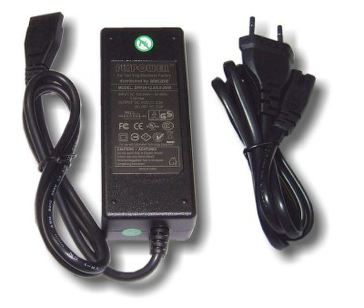 aixcase AIX-PS34-4PIN 34W Black power adapter/inverter