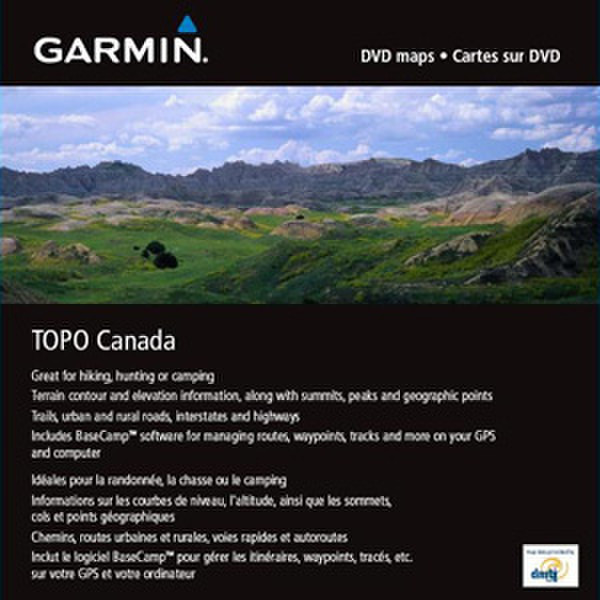 Garmin TOPO Canada