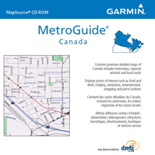 Garmin MetroGuide Canada