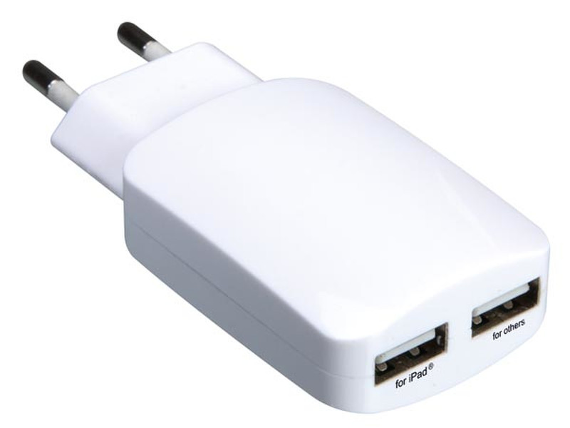 Velleman PSSEUSB14W Indoor White mobile device charger