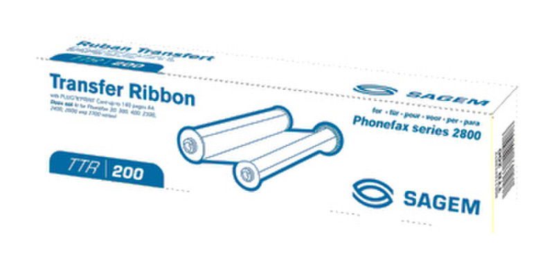 Sagem TTR200/00 140pages printer ribbon