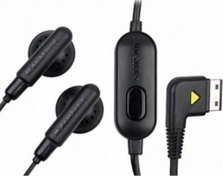 Samsung AEP407 Binaural Wired Black mobile headset
