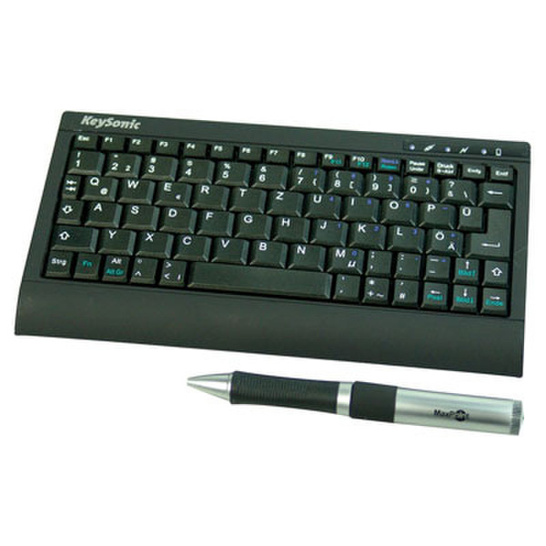KeySonic ACK-3400 BT Bluetooth Черный клавиатура