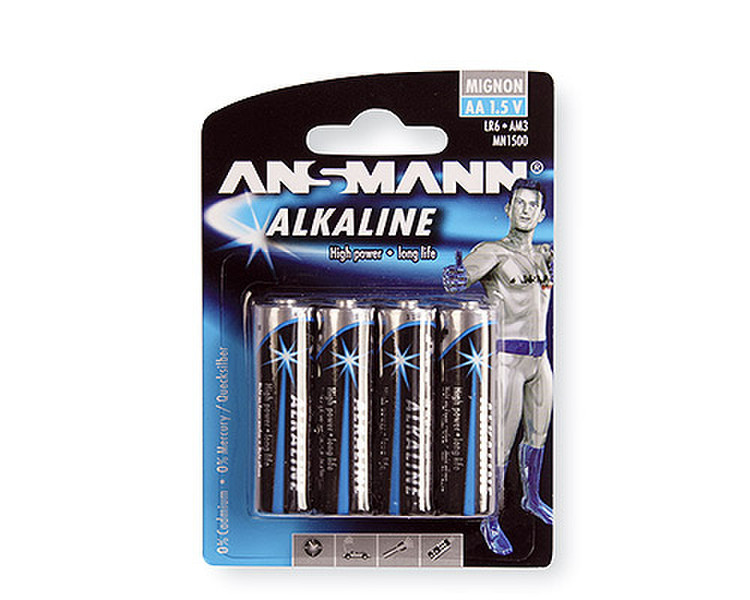 Ansmann Mignon (AA) Alkali 1.5V Nicht wiederaufladbare Batterie