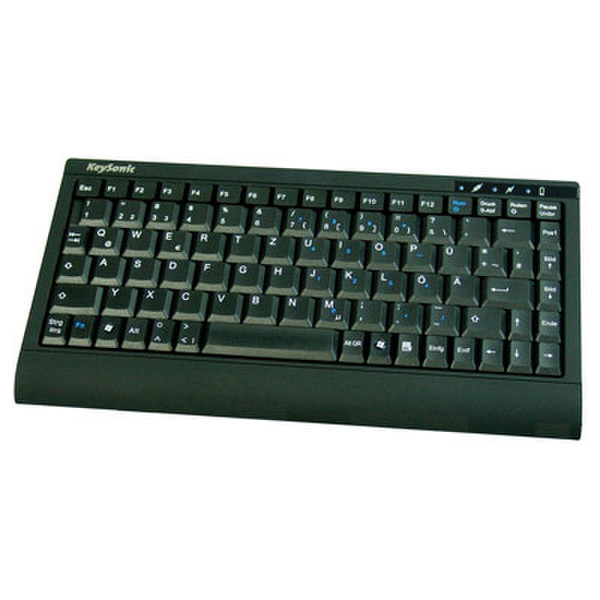 KeySonic ACK-595 BT Bluetooth Black keyboard