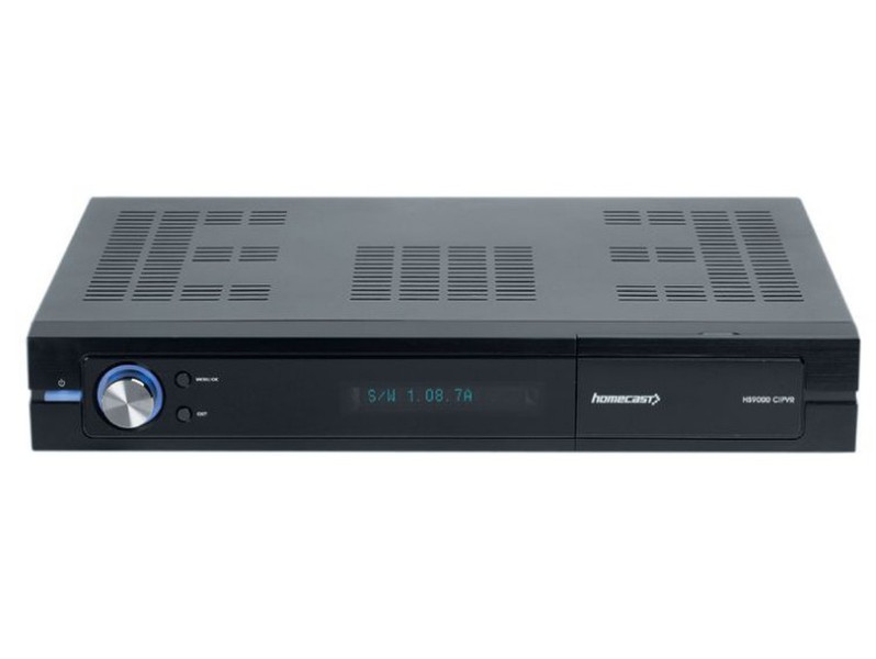 Homecast HS9000 CIPVR 1000GB Black TV set-top box