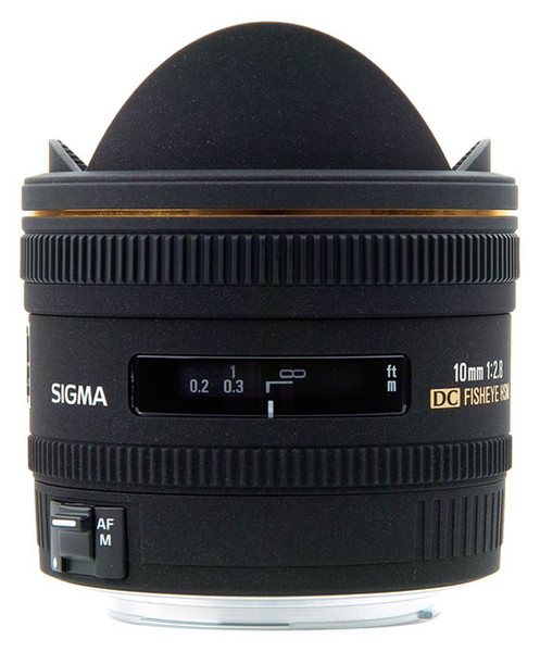 Sigma 10mm f/2.8 EX DC HSM Diagonal Fisheye Черный