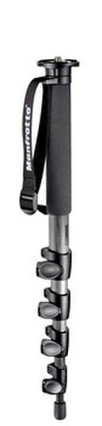 Manfrotto 695CX Carbon Fiber Monopod 5 Section Schwarz Stativ