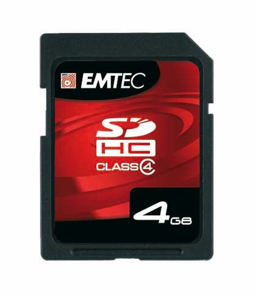 Emtec SD Card 4GB 60x HC Duo Pack 4GB SDHC memory card