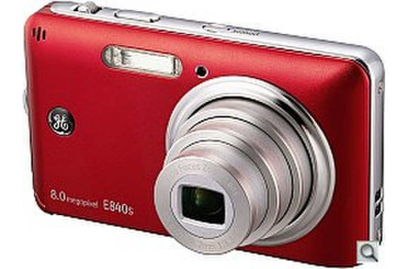 GE Power E840s Kompaktkamera 8MP 1/2.5Zoll CCD 3264 x 2448Pixel Rot